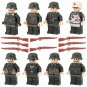 WW2 German Heer Soldiers Kfz. 305 Blitz Transport Minifigures Accessories