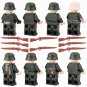 WW2 German Heer Soldiers Kfz. 305 Blitz Transport Minifigures Accessories