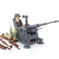 WW2 German Army Artillery Brigade Minifigures Weapons and Accessories