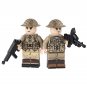 10pcs WW2 United Kingdom British Infantry Soldiers Minifigures Accessories