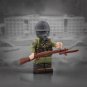 6pcs WW2 Imperial Japanese Infantry Soldiers Minifigures Weapons and Accessories