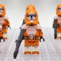 10pcs Star Wars Phase 2 Bomb Squad Troopers Minifigures Weapons and Accessories