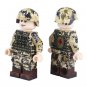 5pcs Modern Military Ukrainian Army Infantry team Minifigures Accessories