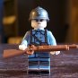 4pcs WW1 World War I French Soldiers Minifigures Set Weapons and Accessories