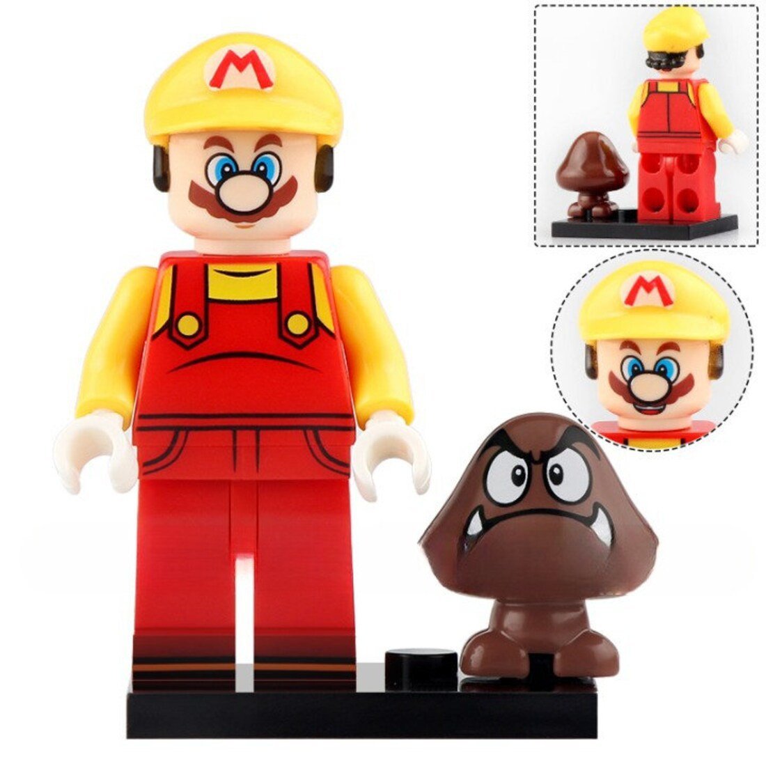 Super Mario Builder Mario Minifigures Weapons and Accessories