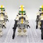10pcs Star Wars 327th Star Corps Jet Trooper Jetpack Clone Troopers Minifigures