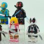 8pcs Various Deadpool Rosa Green Gwenpool X-Men X-Force Minifigures Toys