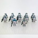 12pcs Wolfpack Commander Wolffe Comet Star Wars the 104th Battalion Minifigures