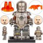 Tony Stark Iron Man Mark I (fire and jet legs) Marvel Superhero Minifigures