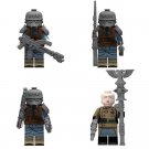 4pcs Death Korps of Krieg Squad Guardsman Warhammer 40k Minifigures Toy