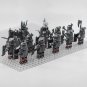 13pcs The Lord of the Rings Sauron Witch-king Mordor Orc Army Minifigures Set