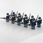 10pcs American Civil War Union Army 14th Connecticut Infantry Minifigures Set