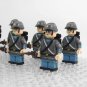 10pcs American Civil War Lone Star Confederate Army Soldiers Minifigures Set