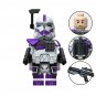 5pcs Star Wars Master Windu the 187th Legion Soldiers Minifigures Minifigs Toys