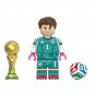 6pcs World Cup Hernandez Salah Neuer Rodriguez Casemiro Minifigures Minifigs Toy