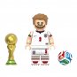 6pcs World Cup Junior Martinez Alvarez Musiala Kane Haaland Minifigures Minifigs