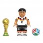 6pcs World Cup Junior Martinez Alvarez Musiala Kane Haaland Minifigures Minifigs
