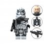 5pcs Star Wars Wolfpack Plo Koon Clone Troopers Minifigures Minifigs Toy Gift