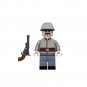 6pcs American Civil War Union soldier Confederate soldier Minifigures Minifigs
