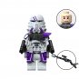 5pcs Star Wars Mace Windu and 187th Legion Soldiers Minifigures Minifigs Toys