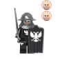 8pcs Ancient Warrior Medieval Knight Castle Guard Minifigures Minifigs Toy Gift