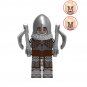 8pcs Ancient Warrior Medieval Knight Castle Guard Minifigures Minifigs Toy Gift