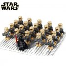21pcs Star Wars Darth Vader Commander Shoretroopers Army Minifigures Block