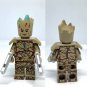 8pcs Guardians of the Galaxy Rocket Adam Warlock Groot Gamora Minifigures Set