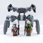 3pcs Star Wars Mando Boba Fett Vs Scorpenek Annihilator Droid Minifigures Toys
