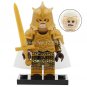 4pcs Game of Thrones Kingsguard White cloaks Jaime Meryn Selmy Minifigures