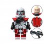 7pcs Star Wars Coruscant Guard Shock Troopers Commander Minifigures Minifigs Toy