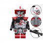 7pcs Star Wars Coruscant Guard Shock Troopers Commander Minifigures Minifigs Toy