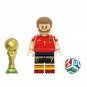 6pcs World Cup van Dijk Modric De Bruyne Bellingham Rudiger Minifigures Minifigs