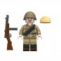 4pcs WW2 Italian African Corps Italian Soldiers Minifigures Minifigs Toy Gift
