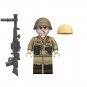 4pcs WW2 Italian African Corps Italian Soldiers Minifigures Minifigs Toy Gift