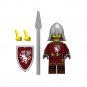 2pcs Medieval Castle Griffin Knights Minifigures Minifigs Toy Gift