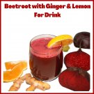 Organic Beetroot With Ginger & Lemon Tea Healthy Drink From Sri Lanka 250 g