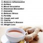 Organic Ginger Loose Tea For Immunity Boost Stress Relief 250 g