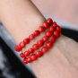 Natural Seeds Red Lucky Coral Wood Beads Make Uncommon Fashion Jewelry Designs 100 Seeds