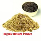 Organic Black Mustard Seeds Ground Powder 100 g (Brassica spp.) From Sri Lanka