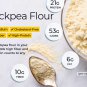 Chickpeas (Garbanzo beans) Flour 200 g Gluten Free High Protein & Fiber Organic Gram