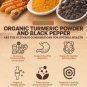 Pure Organic Turmeric Curcumin with Black Pepper Extra Strength Health 60 Capsules