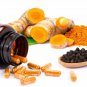 Pure Organic Turmeric Curcumin with Black Pepper Extra Strength Health 60 Capsules