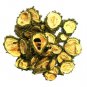 Organic Dried Bitter Gourd Melon Slice With Seeds (Momordica charantia) 200g