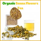 Dried Senna Flower Organic Herbal 100 Tea Bags For Colon Health, Laxative & Cleanser Dried Senna Flower Organic Herbal 100 Tea Bags For Colon Health, Laxative & Cleanser
