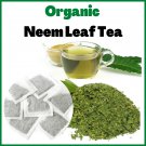 Organic Neem Margosa (Azadirachta indica) Herbal 75 Tea Bags For Blood Health