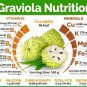 Organic Dehydrated Soursop/Graviola/Brazilian Pawpaw Fruit Pieces(Custard Apple) 150 g