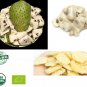 Organic Dehydrated Soursop/Graviola/Brazilian Pawpaw Fruit Pieces(Custard Apple) 150 g
