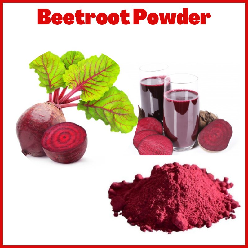 Organic Beetroot Powder (Beta Vulgaris) For Natural Food Color & Juice 100 g