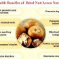 Organic Whole Dried Betel Nut (Areca Catechu) Supari Mouth Freshener Chewing gum 100 g